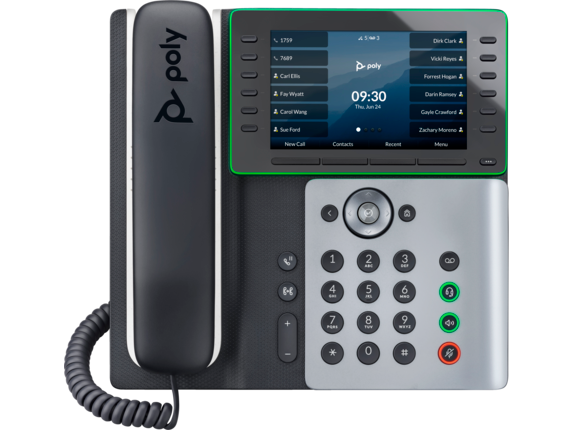 Poly EDGE E500 IP Phone (2200-87855-025)